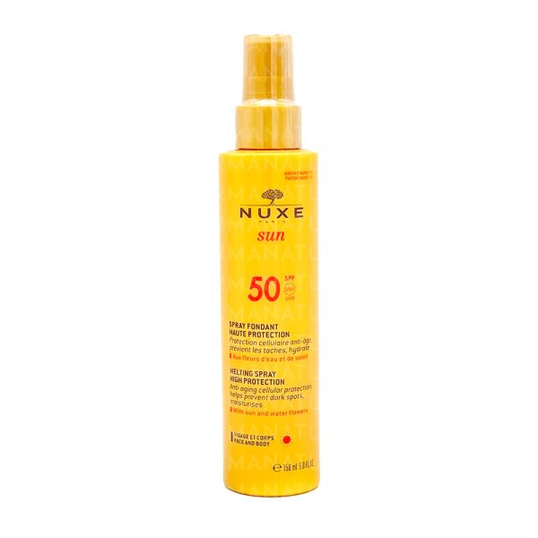 NUXE SUN Olio Solare Spray Viso/Corpo SPF50 150ml