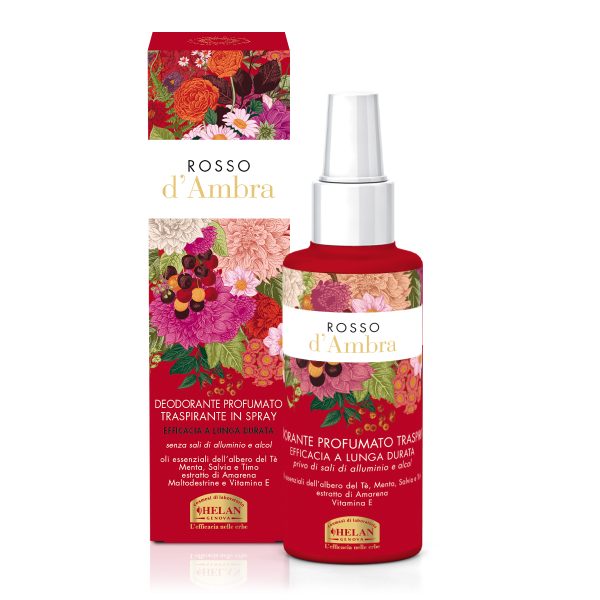 Rosso D'ambra Deo Spray 100ml Helan