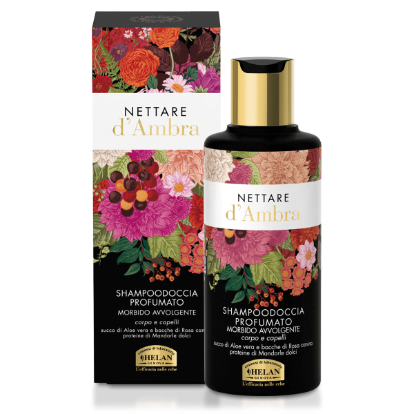 Nettare D'Ambra Shampoo Doccia 200 Ml Helan