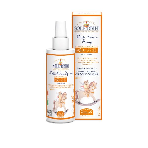 Sole Bimbi Latte Solare Spray Spf 50+ 100ml Helan