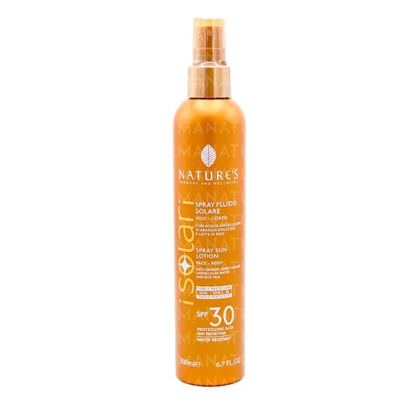 Spray Fluido SPF30 - 200ml - NATURE'S