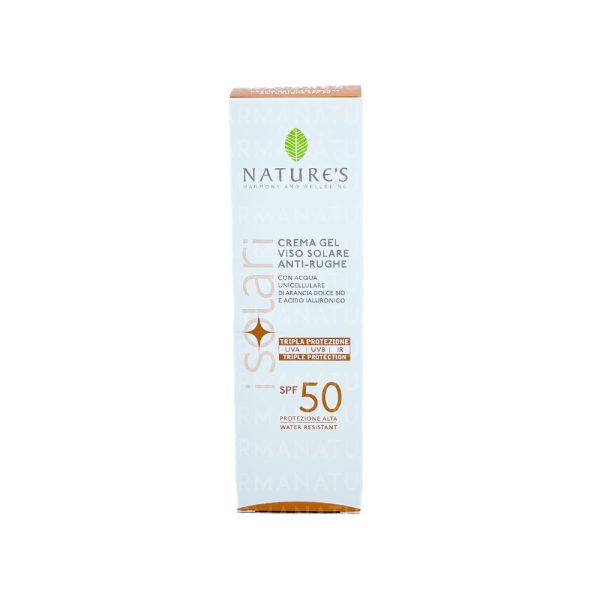 Crema Gel Viso Antirughe SPF50 - 50ml - NATURE'S
