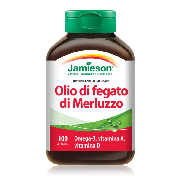 Olio Fegato Merluzzo 100 Perle Jamieson