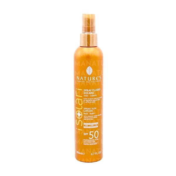 Spray Fluido SPF50 - 200ml - NATURE'S