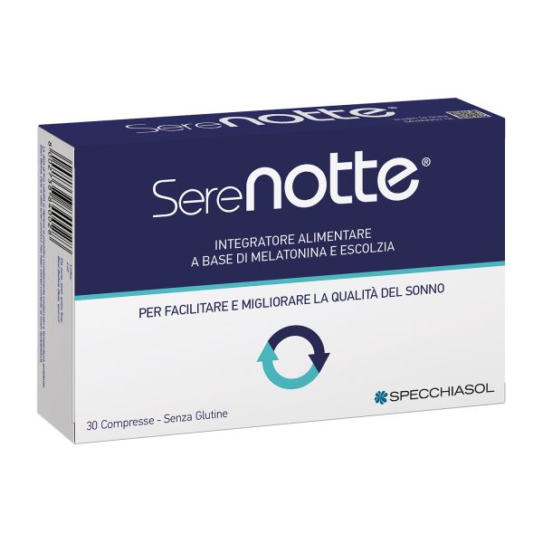 Serenotte 30 Cp 1 Mg Melatonina Specchiasol