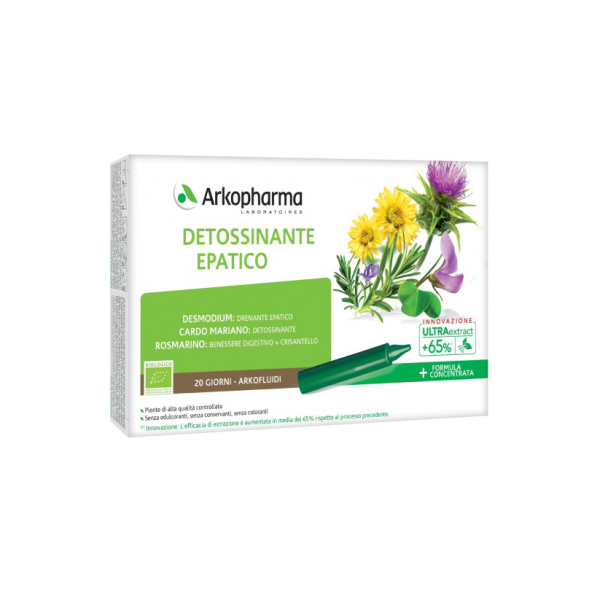 Arkofluidi Detossinante Epatico 20Monodose