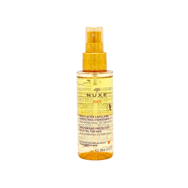 NUXE SUN Olio latte per capelli protettivo idratante 100ml