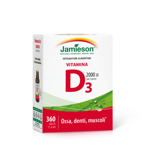 Vitamina D Gocce 11.4 Ml Jamieson