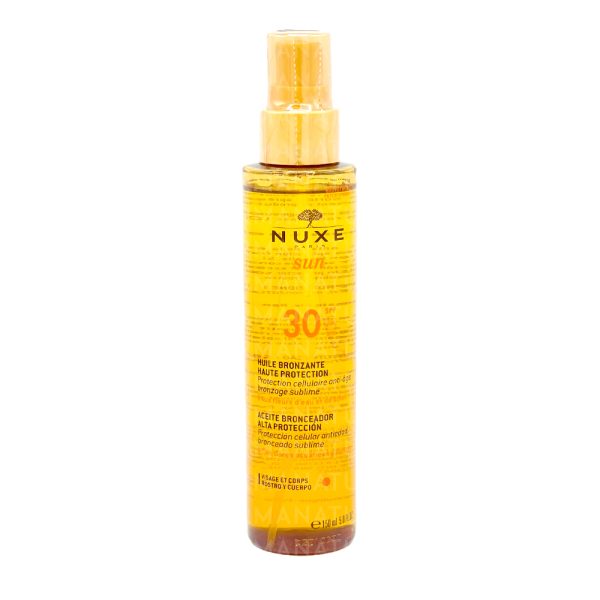 NUXE SUN Olio Solare spray viso/corpo SPF30 150ml
