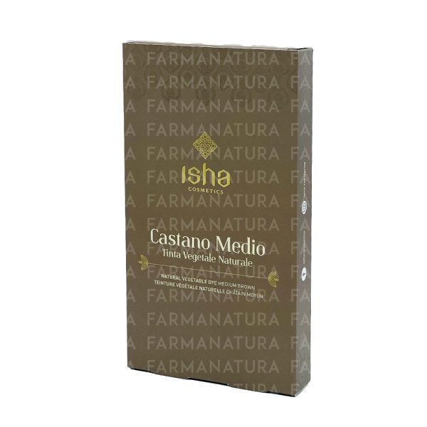 Castano Medio – Tinta Vegetale Naturale - ISHA
