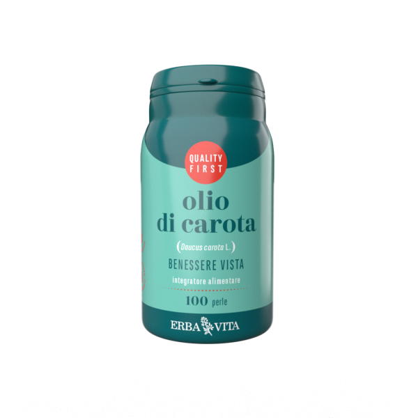 Olio Di Carota 100 Perle Erbavita