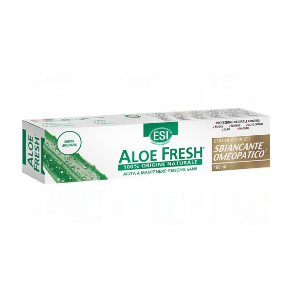 Dentifricio Aloe Fresh Pasta Sbiancante Omeopatico 100 Ml Esi