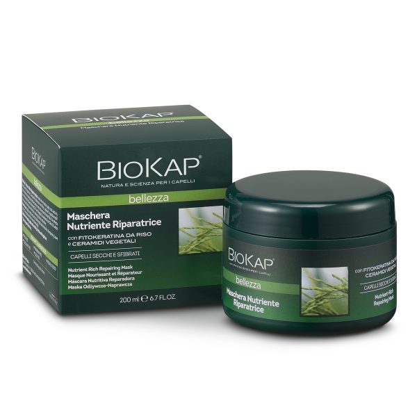 Maschera nutriente riparatrice 200ml - BIOKAP