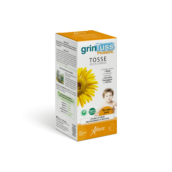 grinTuss pediatric sciroppo per bambini 210g - ABOCA