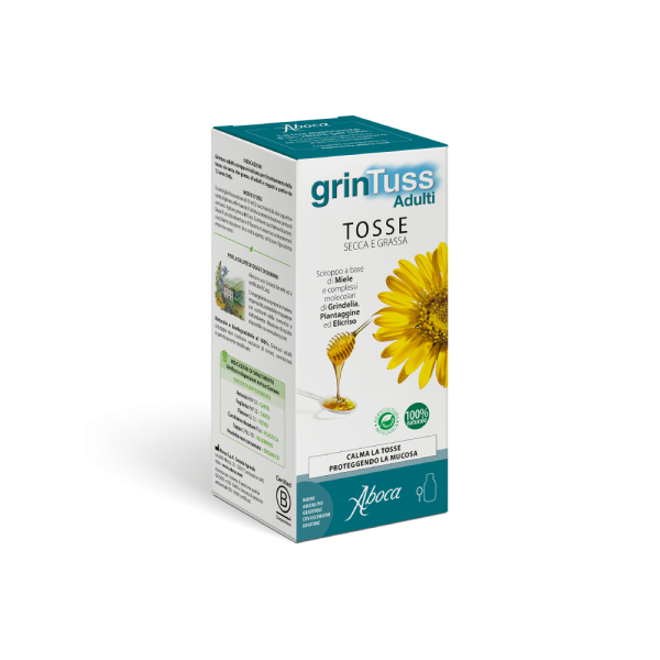 grinTuss per adulti sciroppo 210g - ABOCA