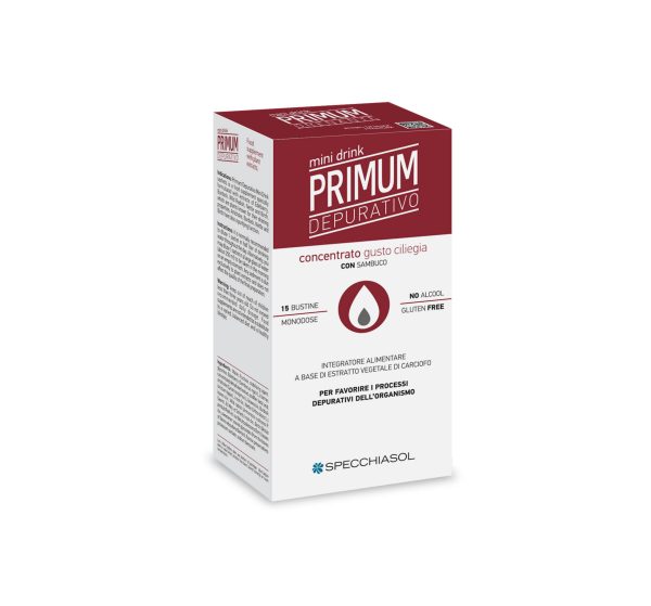 Primum Depurativo gusto Ciliegia – Minidrink