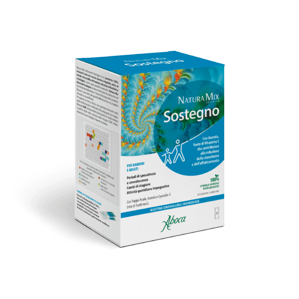 Natura Mix Advanced Sostegno Bustine Orosolubili 20 Bustine Aboca
