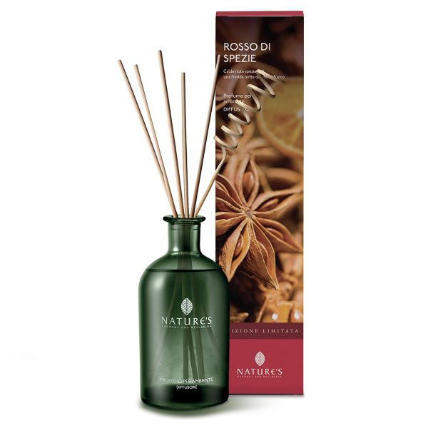 Diffusore Rosso Di Spezie 200Ml Edizione Limitata - Nature's