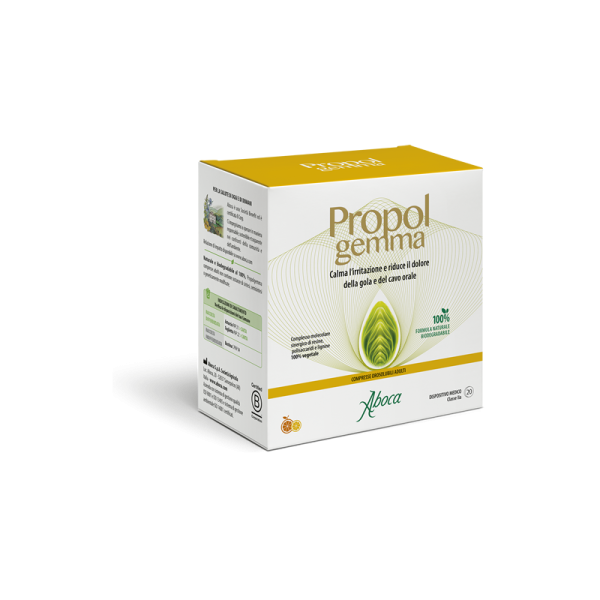 Propolgemma – 20 Compresse orosolubili Adulti Aboca