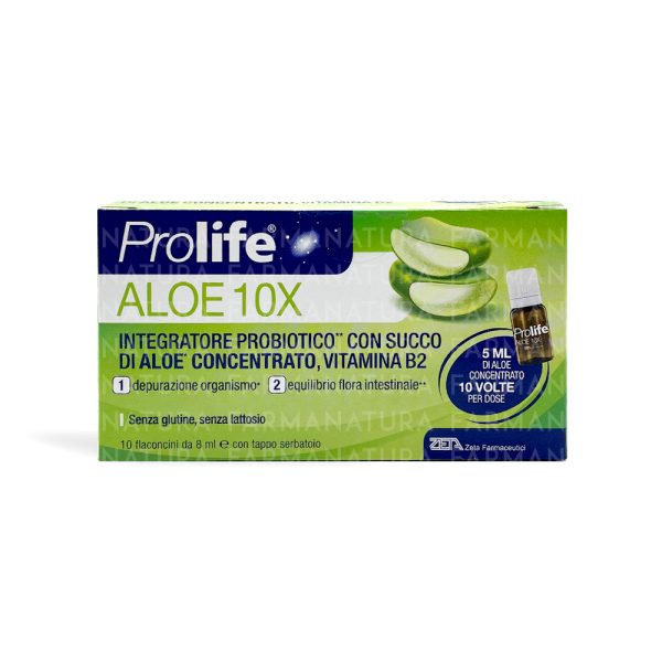 Prolife Aloe 10X 10 flaconcini ZETA FARMACEUTICI