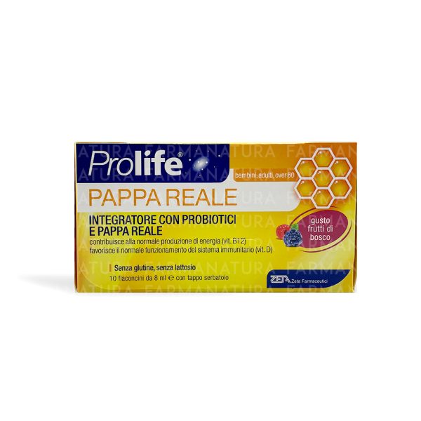 Prolife Pappa Reale 10 flaconcini ZETA FARMACEUTICI