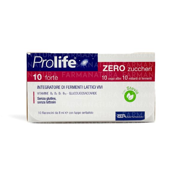 Prolife 10 Forte Zero Zuccheri ZETA FARMACEUTICI