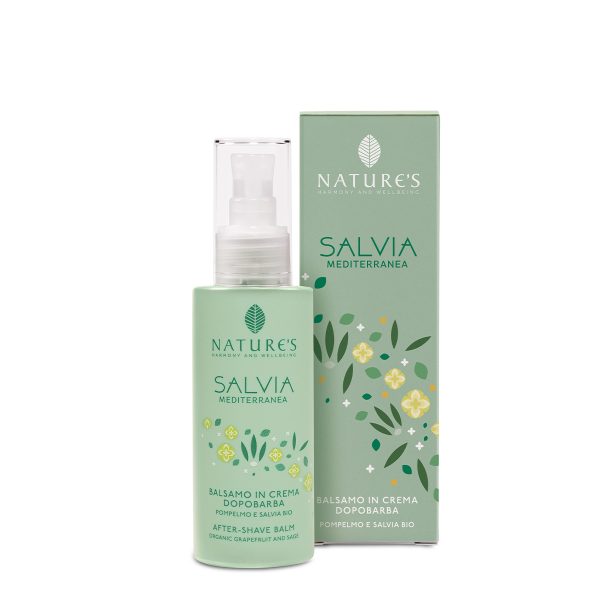 Balsamo in Crema Dopobarba - Salvia -100 ml - Nature's