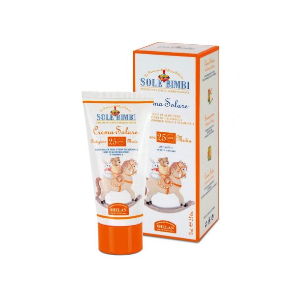 Sole Bimbi Crema Solare Spf25 75ml Helan