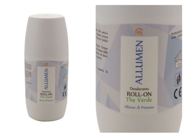 Allume di potassio Roll-on The verde