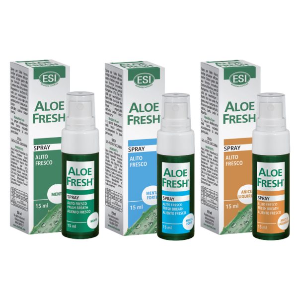 Aloe Fresh Spray Alito Fresco Menta 15ml Esi