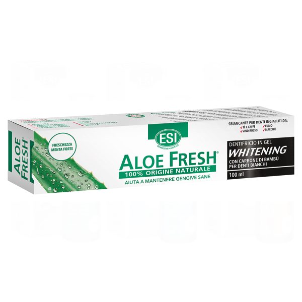 Aloe Fresh Whitening Carbone Bambu' 100ml Esi