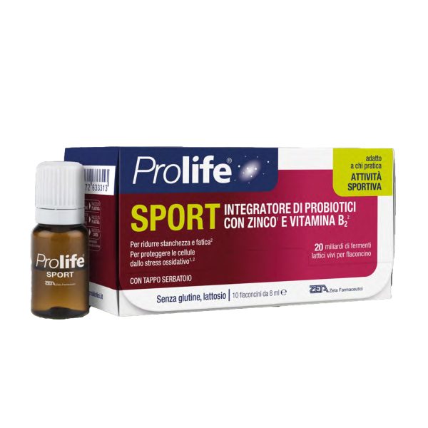 Prolife Sport 10flx8ml Zeta Farmaceutici