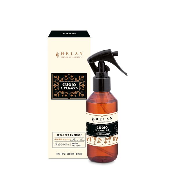 Cuoio E Tabacco Spray Ambiente 150ml Helan