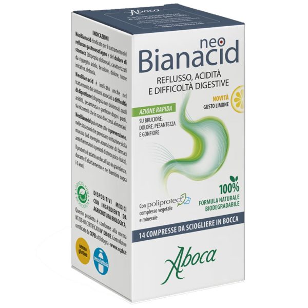 NeoBianacid 14 compresse - Gusto limone