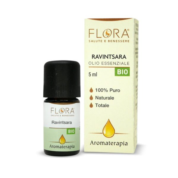 Olio essenziale Ravintsara Bio 5 ml FLORA