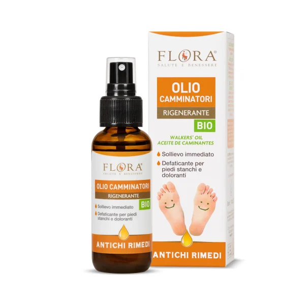 Olio camminatori Bio 50ml Flora