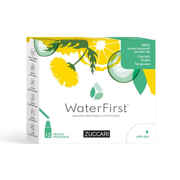 Waterfirst Cetriolo Cedro Tarassaco 12 Stick x 3Gr Zuccari