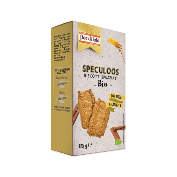 Biscotti Speculoos 125 Gr Senza Latte e Uova F.D.L.