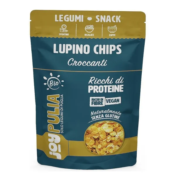 Lupino Chips croccanti Naturale 40gr JOYPULIA