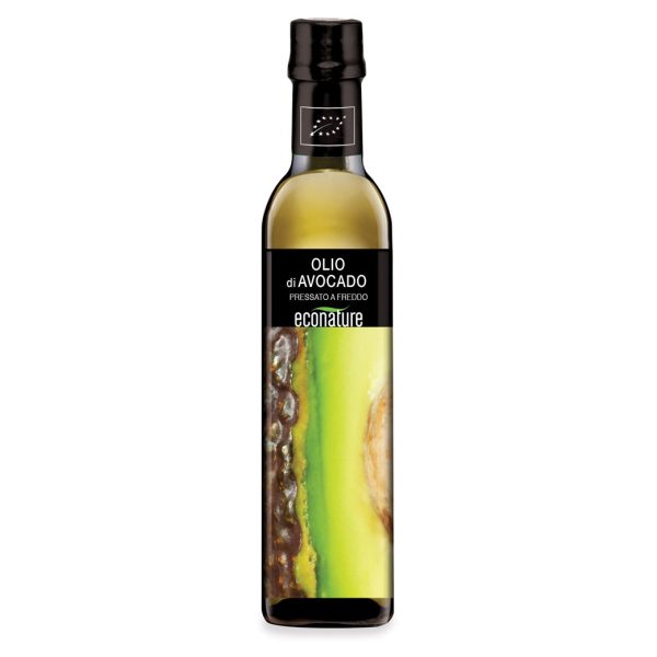 Olio Di Avocado Bio Pressato A Freddo 250gr