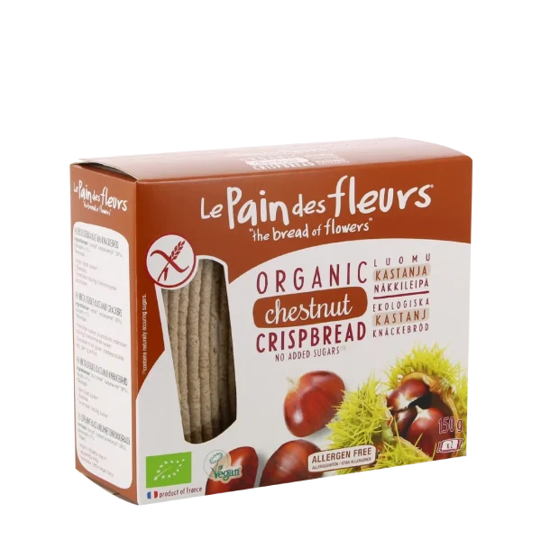 Tartine Bio Tostate alle Castagne Senza Glutine 150gr Les Pain Des Fleurers