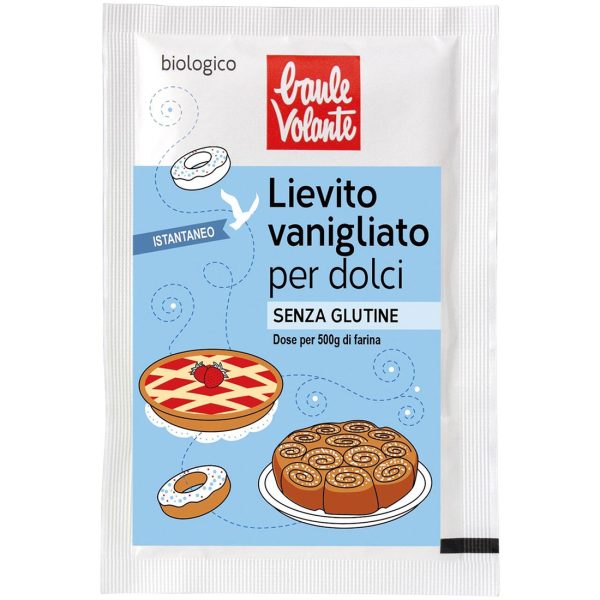 Lievito Vanigliato Per Dolci senza glutine 2x18gr