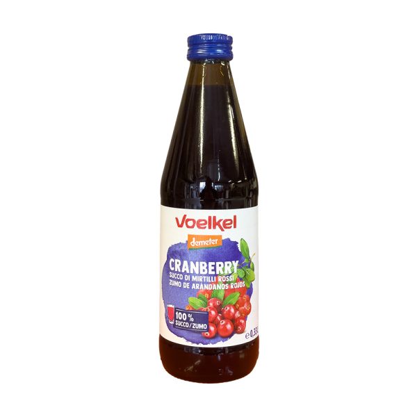 Succo di Mirtilli Rossi Cranberry
