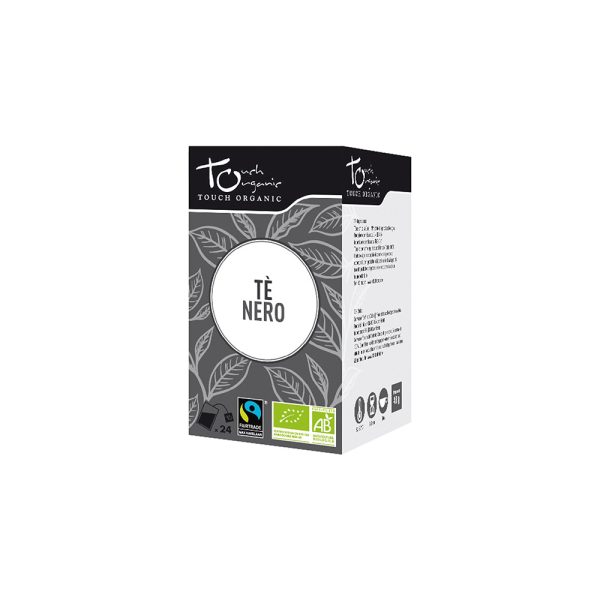 Te Nero Bio 24 Filtri Touch Organic