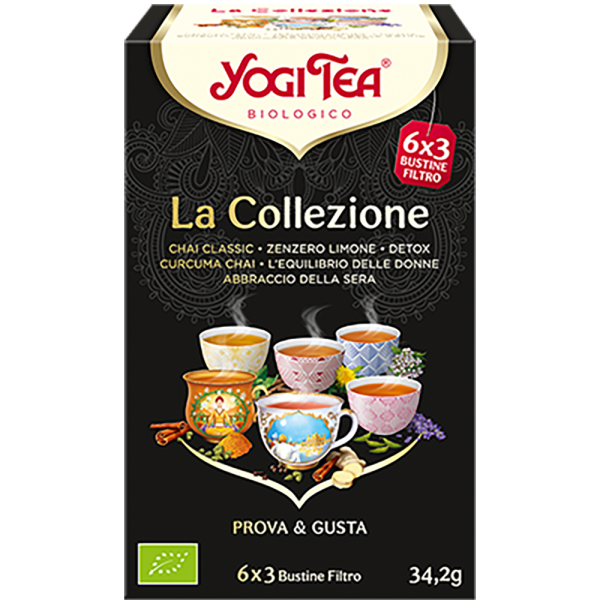 Yogi Tea La Collezione 6x3 filtri Yogitea Bio