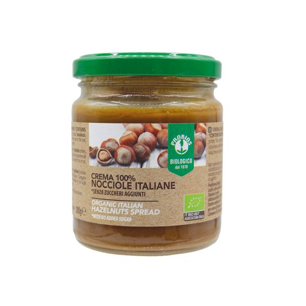 Crema Di Nocciole Italiane 100% 200 gr Probios
