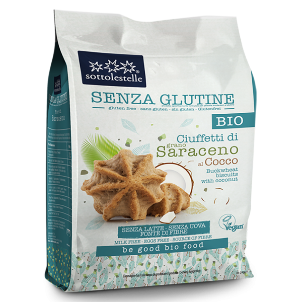 Ciuffetti Di Saraceno Al Cocco senza glutine