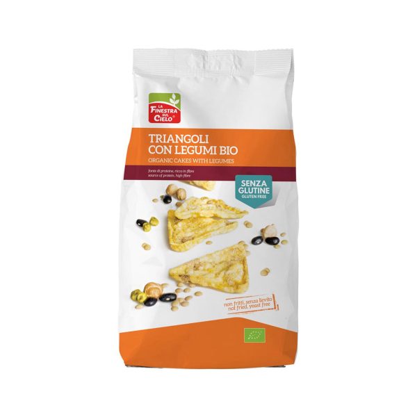 Triangoli Con Legumi Bio *No-Glut* 100 Gr F.S.C.