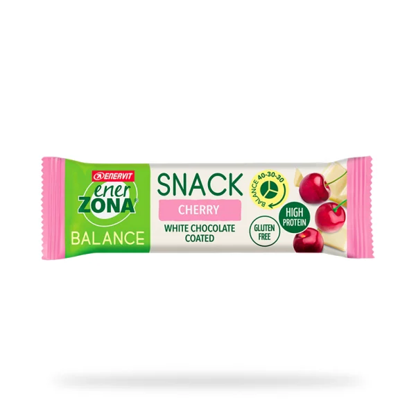 Enerzona Balance Snack 40-30-30 Cherry White Cioccolato 33Gr