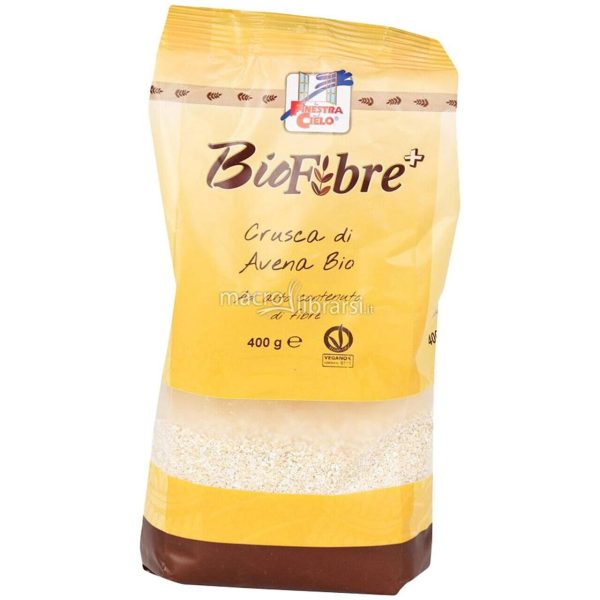 Crusca d'avena bio 400 gr